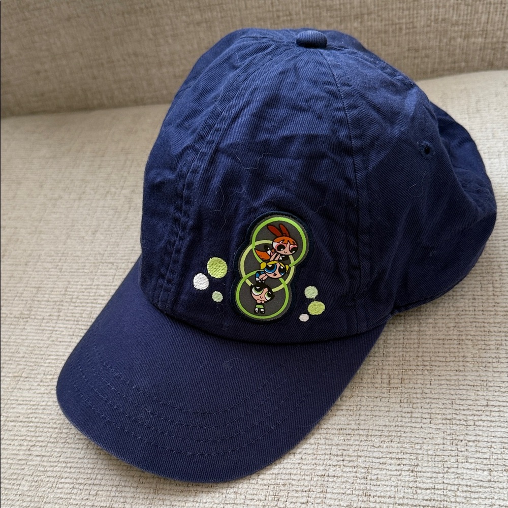 Powerpuff Girls Navy Blue Cartoon Network Cap